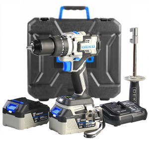 Parafusadeira Furadeira Impacto Brushless High Torque 1/2 pol 120Nm 2 Baterias 3Ah e Maleta DKBL20XP01-S4