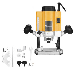 Tupia de Coluna e Laminadora Profissional 5/16 Polegadas 30000rpm 1100W 127V DKER8-127