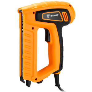 Grampeador Pinador Elétrico 220V para Grampos 8 a 16mm com Acessórios DKET01