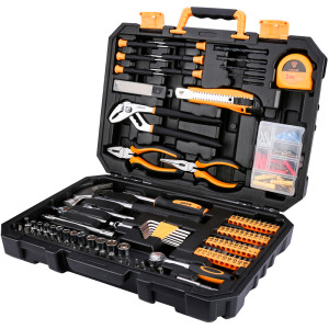 Jogo de Ferramentas Manuais com 196 Peças DKMT196